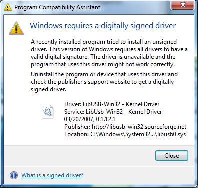 Avrisp Mkii  Windows 7 X64  -  10