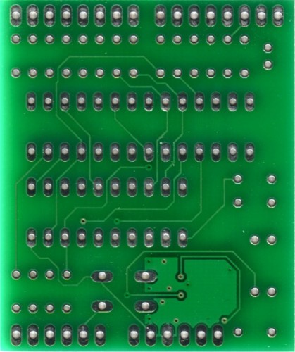 AVR HV Rescue Shield PCB - Bottom