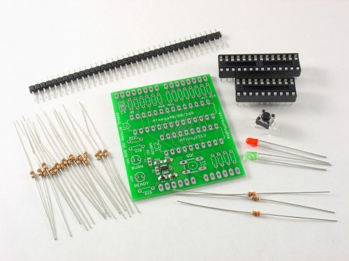 AVR HV Rescue Shield Kit Components