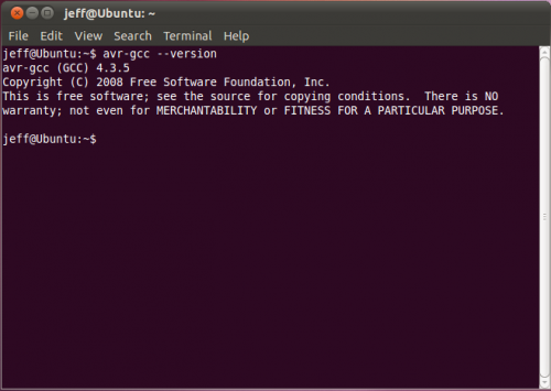 avr-gcc --version