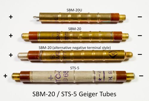 NOS an.STS-5 Lot of 5 pcs GEIGER MULLER counters GM-tube SBM-20 for Dosimeter 