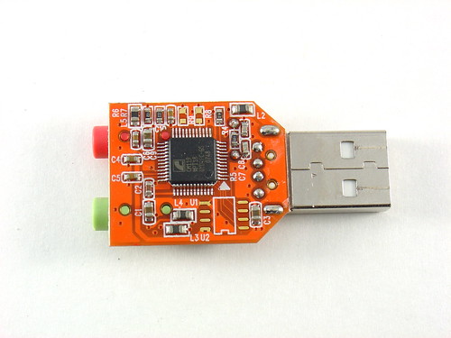 Inside the SYBA SD-CM-UAUD USB Stereo Audio Adapter | MightyOhm