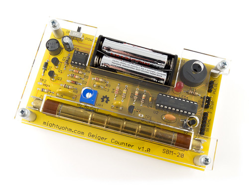 Geiger Counter with Lasercut Case